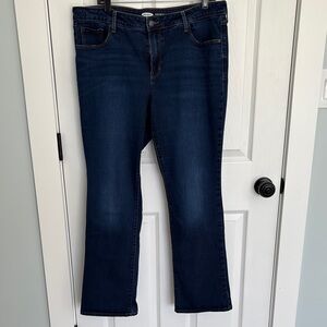 Women's Dark Bootcut Blue Jeans